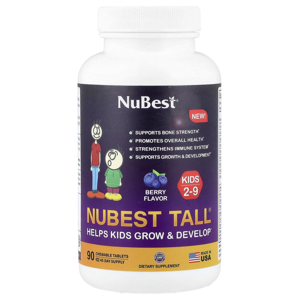 Tall®, Children 2-9 Years, Berry Flavor, Chewable 90 Tablets