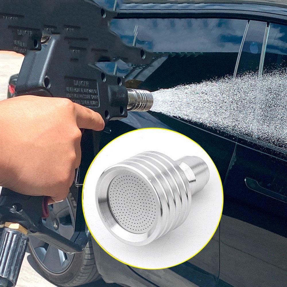 High Pressure Water Gun Interface Washing Nozzle Stainless Steel Shower Blades 1/4 Quick Connect Wash Cars Garden Urban Tool