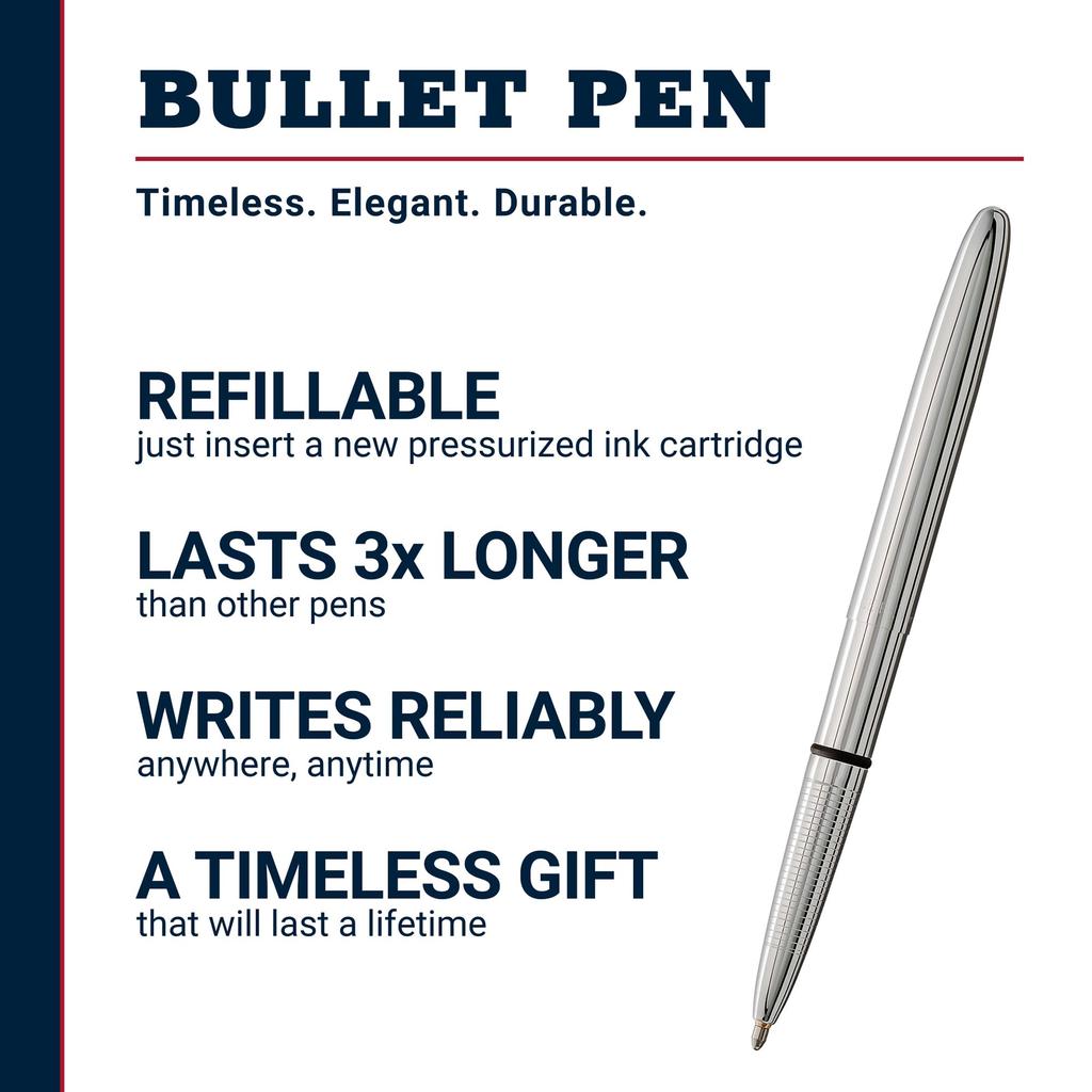 Fisher Bullet Chrome Ballpoint Pen