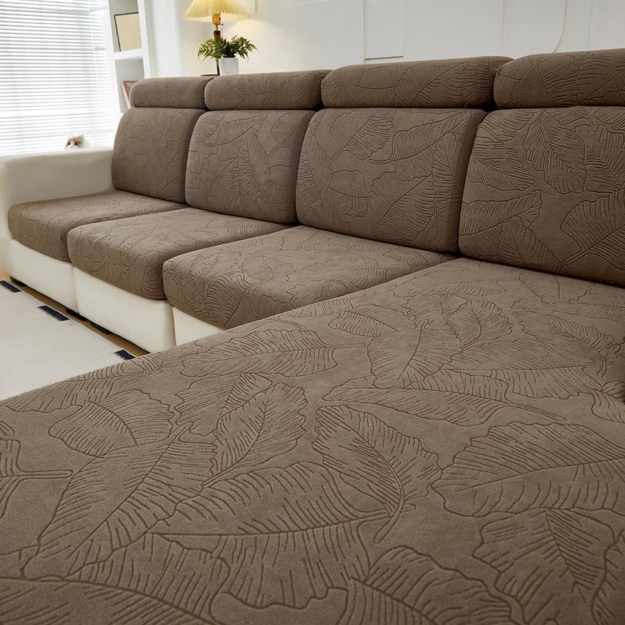 New Jacquard Sofa Cushion Cover Four Seasons High Elastic Pet-Friendly Anti-Dirt Sofa Protector All Season For Living Room