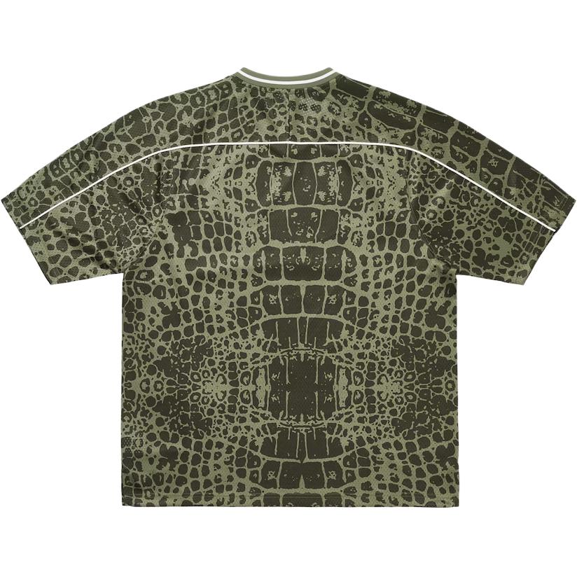Palace Veritas Mesh Jersey Croc Unisex Tops Green P29ES047