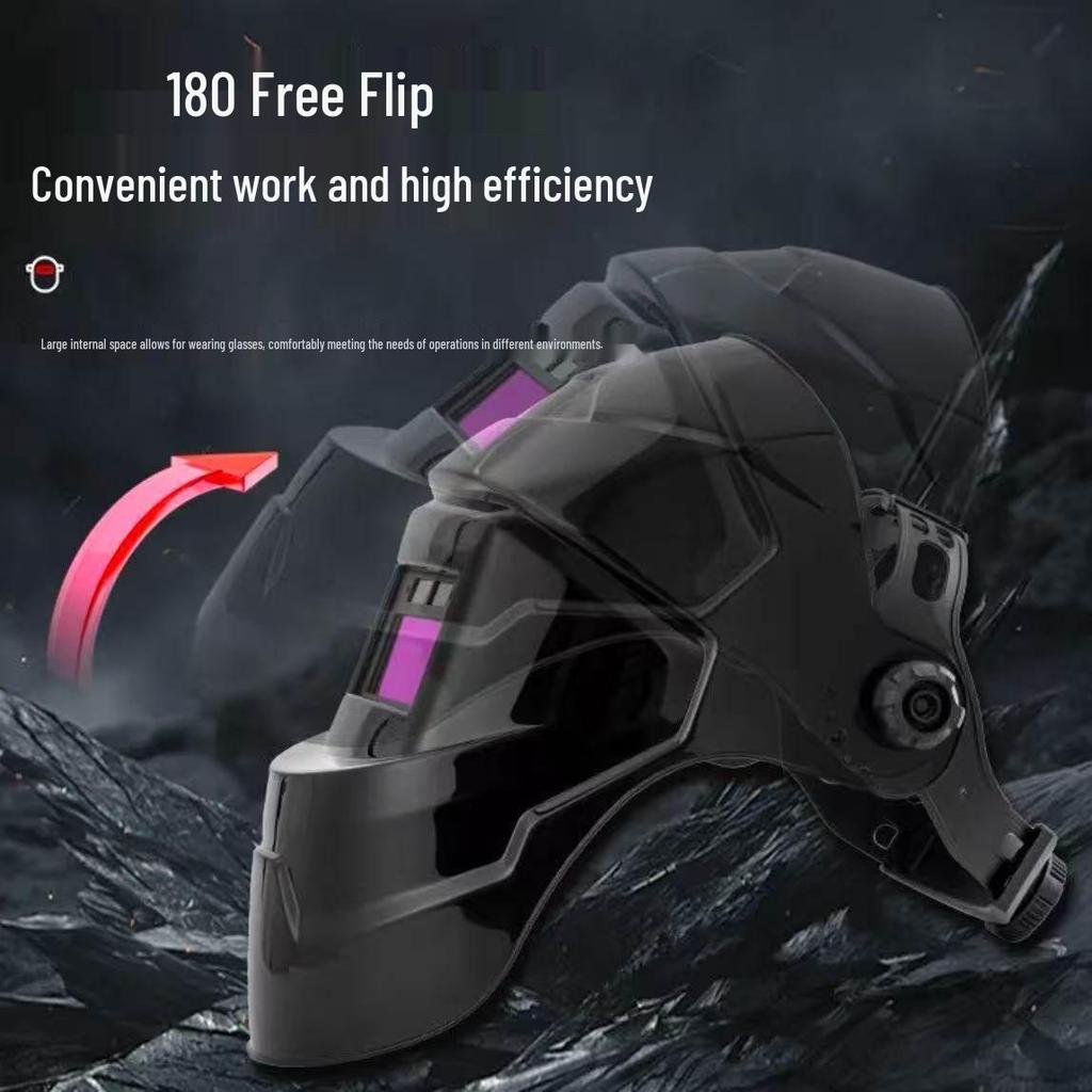 Welding Helmet with Auto-Dimming, Lightweight, Full-Face Protection for Welders