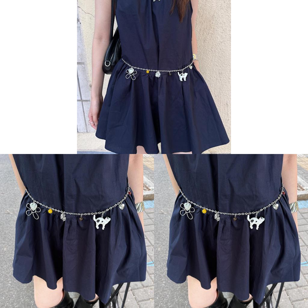 Vintage Animal Metal Waist Belt For Girls Handcrafted Punk Accessories