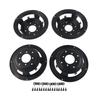 4pcs Speaker Basin Stand Iron DIY Repair Subwoofer Frame Basket for 6.5 Inch Speakers