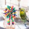 Parrot Toy Bird Toys Hanging Standing Toy Parrot Swing Suitable for Parrots and Birds