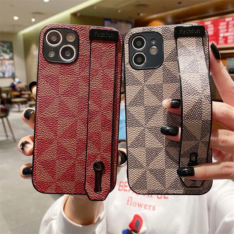 Samsung S23Ultra Mobile Phone Case S22 Wristband S21 + Bracket A72/a51/FE Festive Note10