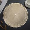 European Round Table Mats Household Kitchen Waterproof Oil-proof Non-slip Insulation Anti-scald Placemat  Tableware Pad