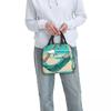 Beach Hammock Pattern Insulated Lunch Bag for Women Children Leakproof Food Boxes Thermal Lunch Box Tote