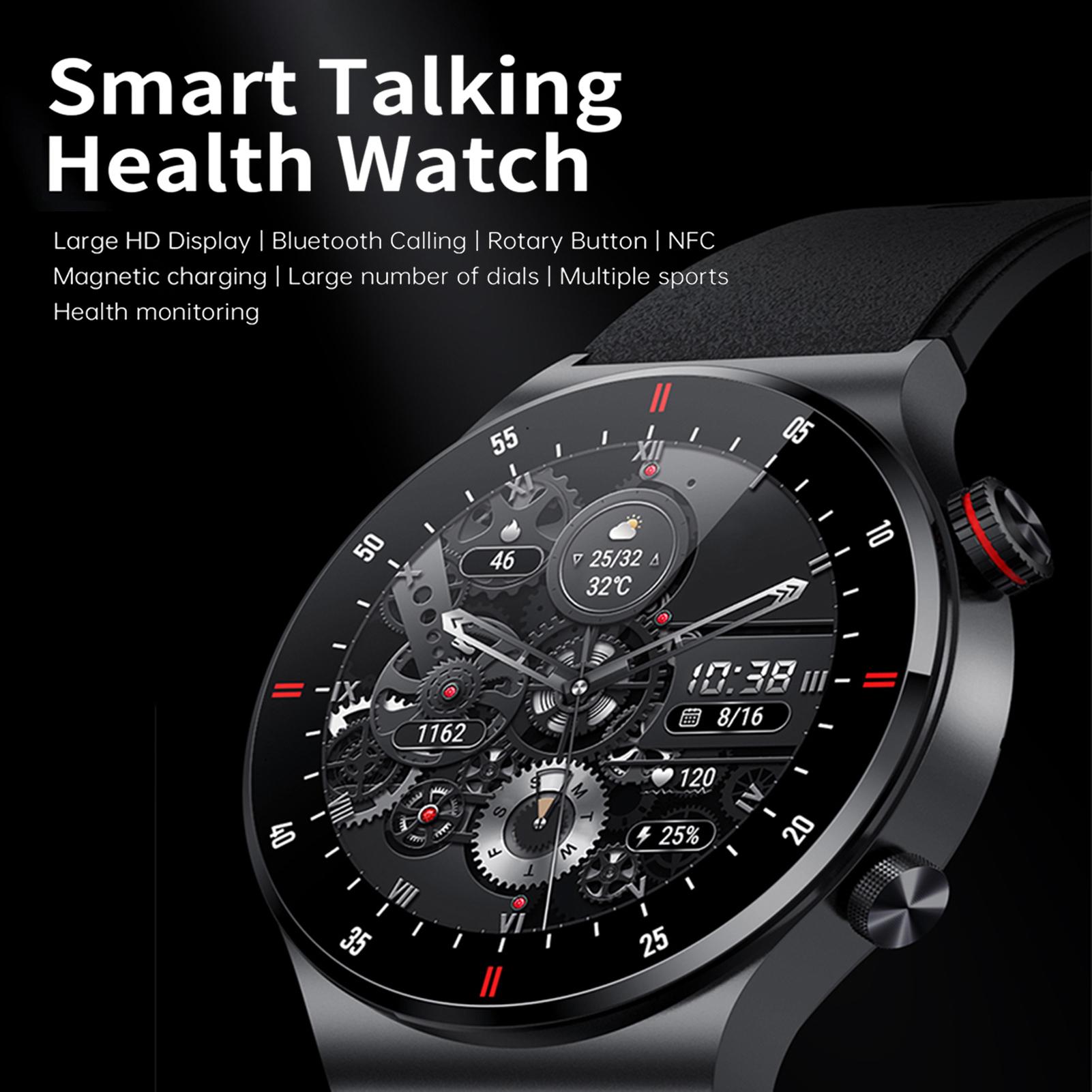 33 1.28 Inches Smartwatch IP67 Waterproof Sports Watch  5.1 Intelligent Watch Fitness   Multifunctional Watch Compatible with  5.0Celsi