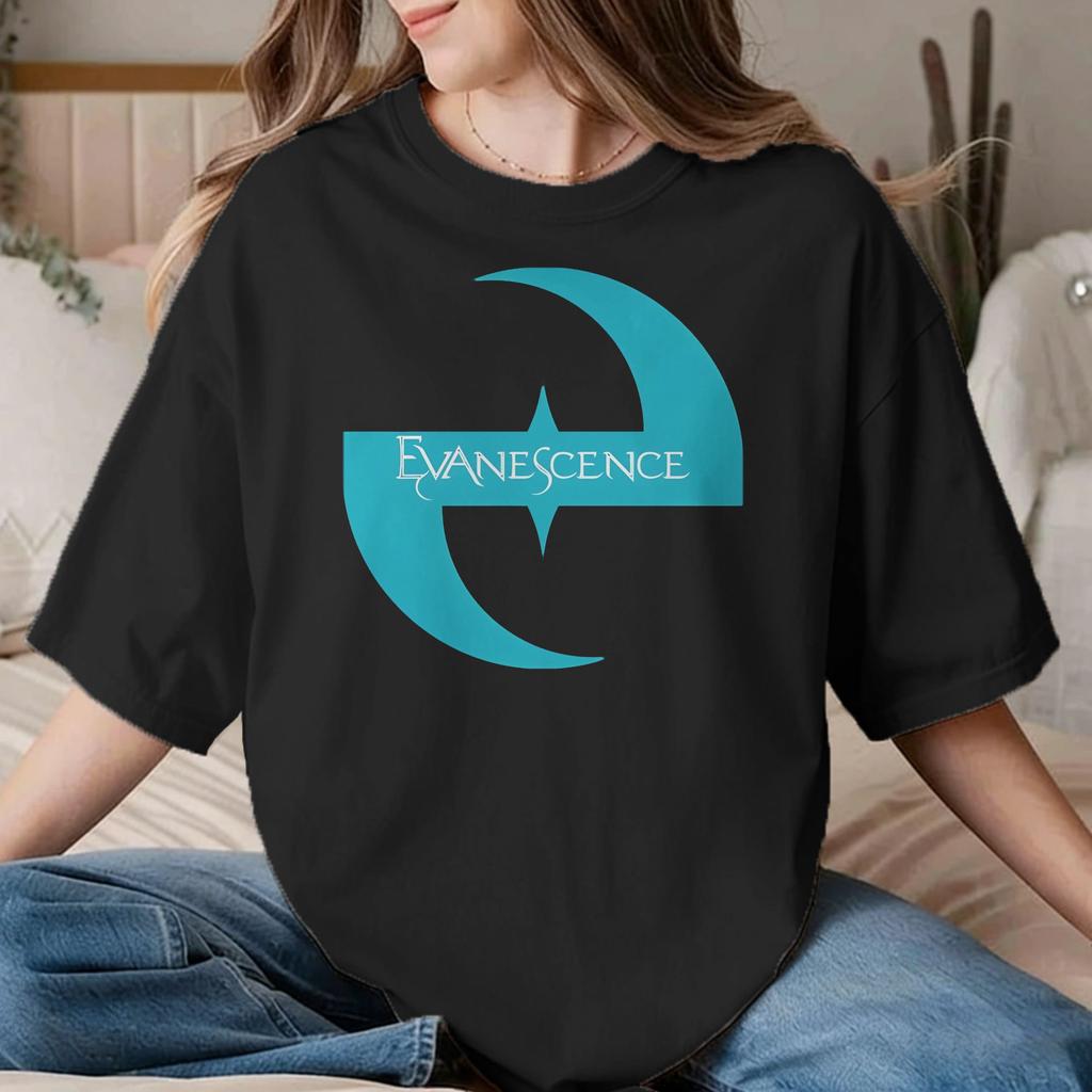 Rock Evanescences TShirt Unisex Unisex Humor Cotton Tees Crew Neck Short Sleeve T Shirts 6XL Clothes