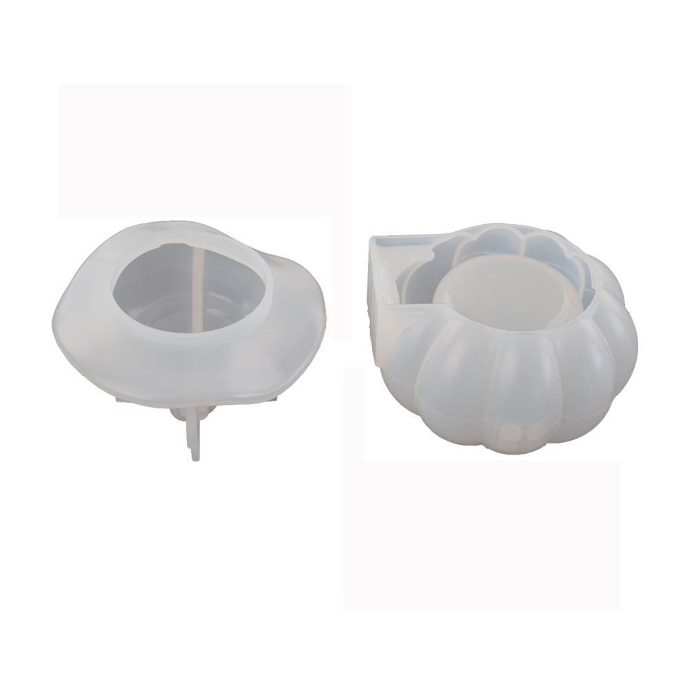 Halloween Witch Pumpkin Elf Silicone Mold Mirror Silicone Mold Candy Storage Box for DIY Crafts