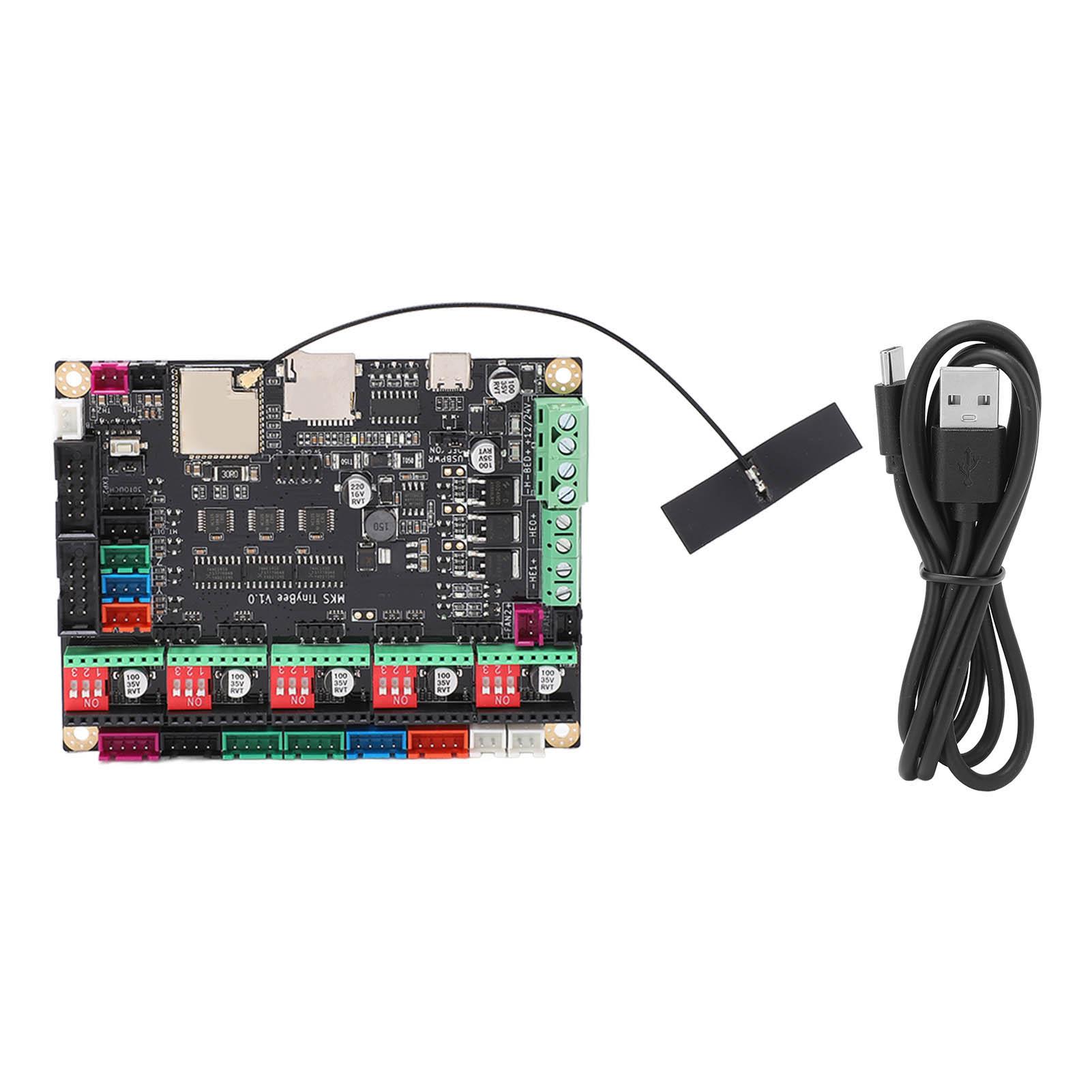 

3D Printer Motherboard PCB 520K Memory USB Upload 3D Printer Control Board DC1224V