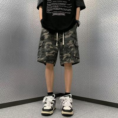 Men's Summer Camouflage Multi-Pocket Loose Casual Work Shorts