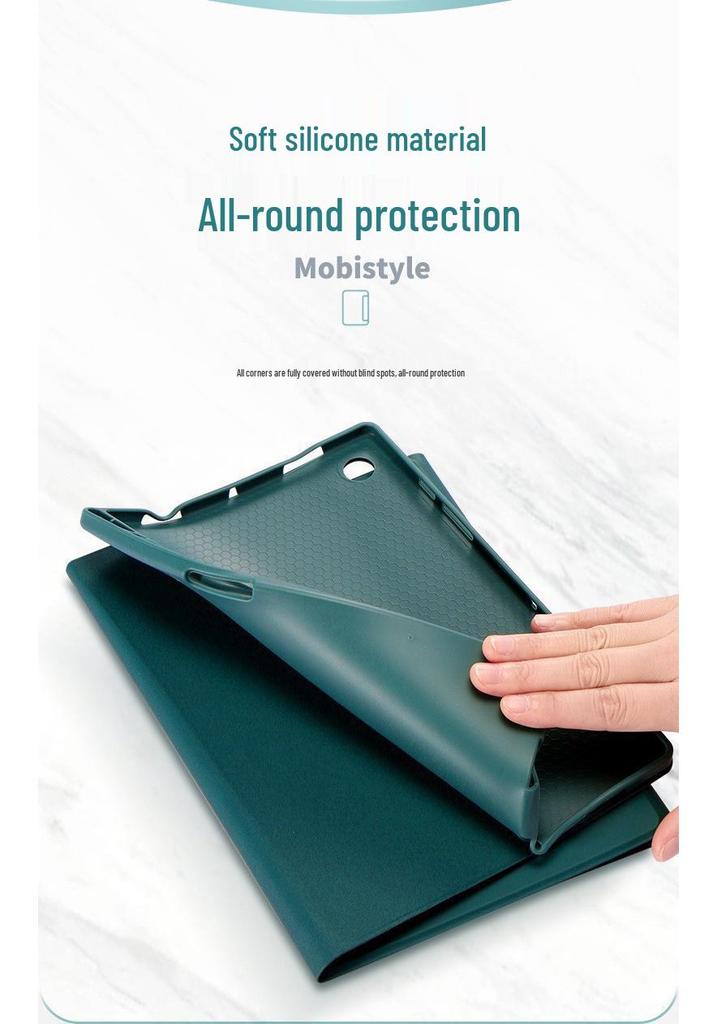 Samsung Tab S10 FE+ 13,1 Zoll X620/X626B Ledertasche mit Bluetooth-Magnetischer Tastatur