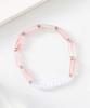 Rose Tube Crystal Bracelet (PLT-BR-062_PK)