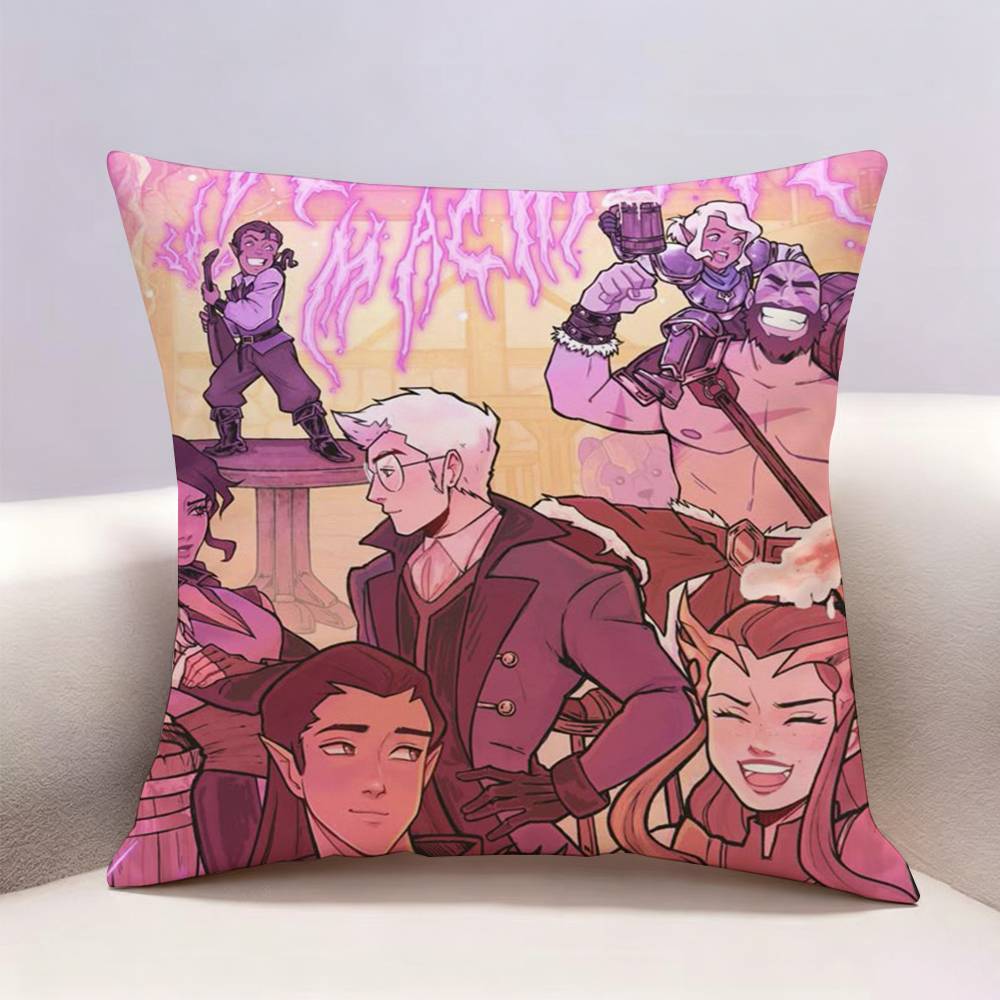 The Legend of Vox MMachina Doublesided print Pillow Case for Sofa Living Room Home office Decor Protective Cover