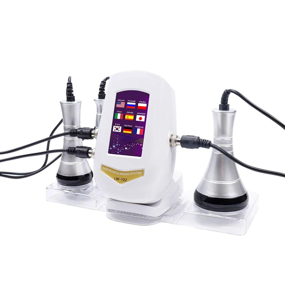 3-in-1 40K Beauty Device RF Ultrasonic Cavitation Red Light Therapy Body Contouring Machine