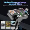 Q15 Bluetooth Car FM Transmitter: Hands-Free MP3 Player with Dual USB Ports & PD 3.1A Charger.