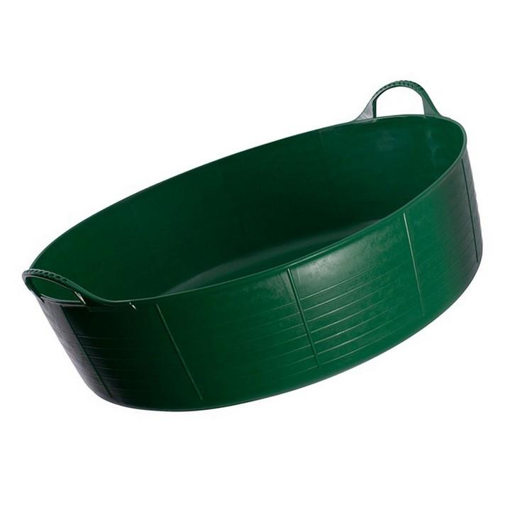 Red Gorilla Tubtrug Groß Flach Grün 35L