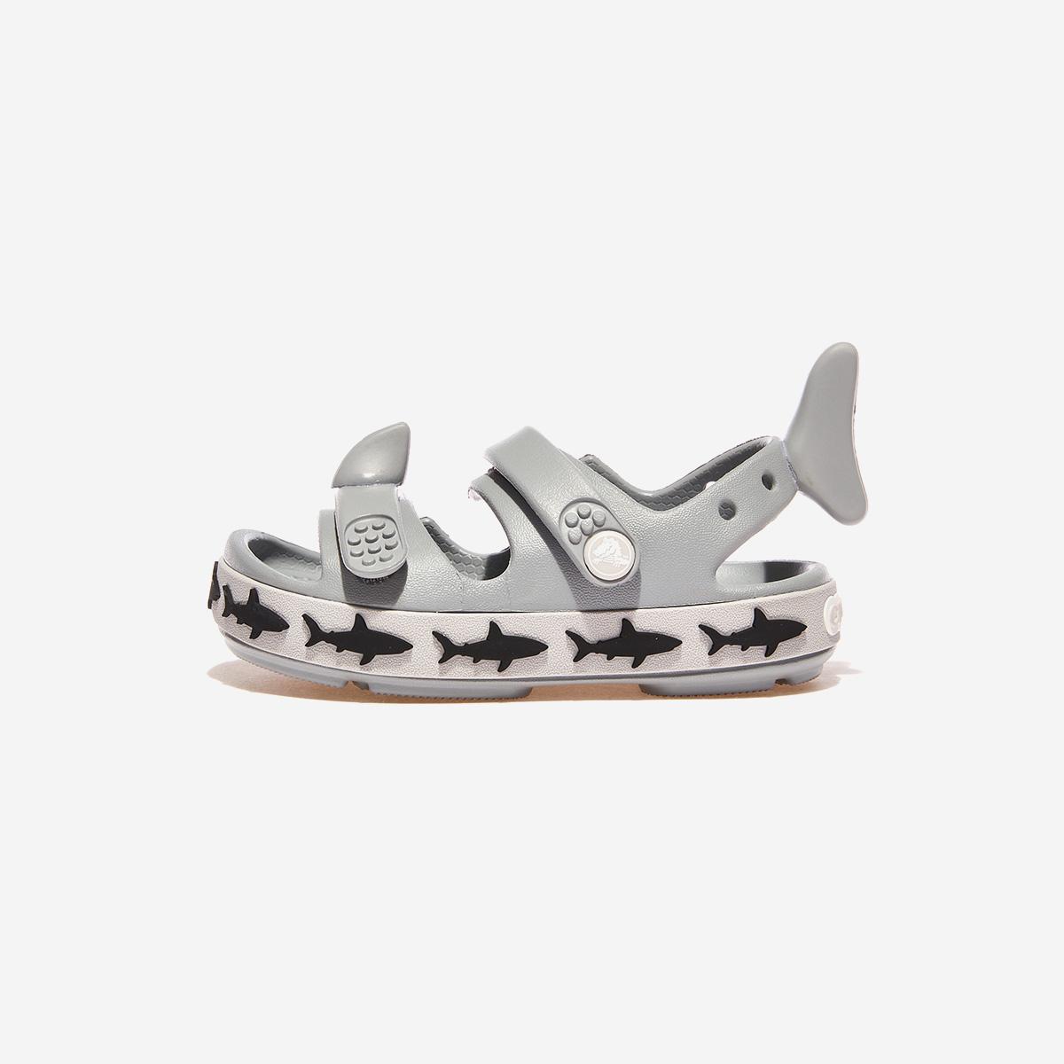 

[Crocs] Crocband Cruiser Shark Sandals Toddler, CRS210031, 1010104334, Popular Korean Shoes 155