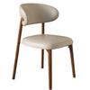 Italian Solid Wood Dining Chair with Backrest for Home, Dining Room, or Restaurant Use