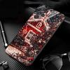 Phone Case For Samsung Galaxy S25 S24 S23 S22 S21 Ultra S24 S23 S22 S21 S25 Plus S24 S20 FE Santa Christmas Tree