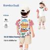 Kids' Striped Crew Neck Short-Sleeve T-Shirt