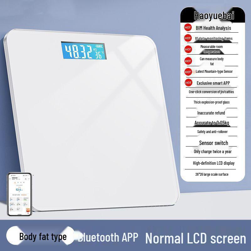 High Precision Smart Body Fat Scale for Home Use, Adult and Women's Free Shipping