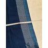 Used Handwoven Indigo-dyed Ethnic Costume Stole