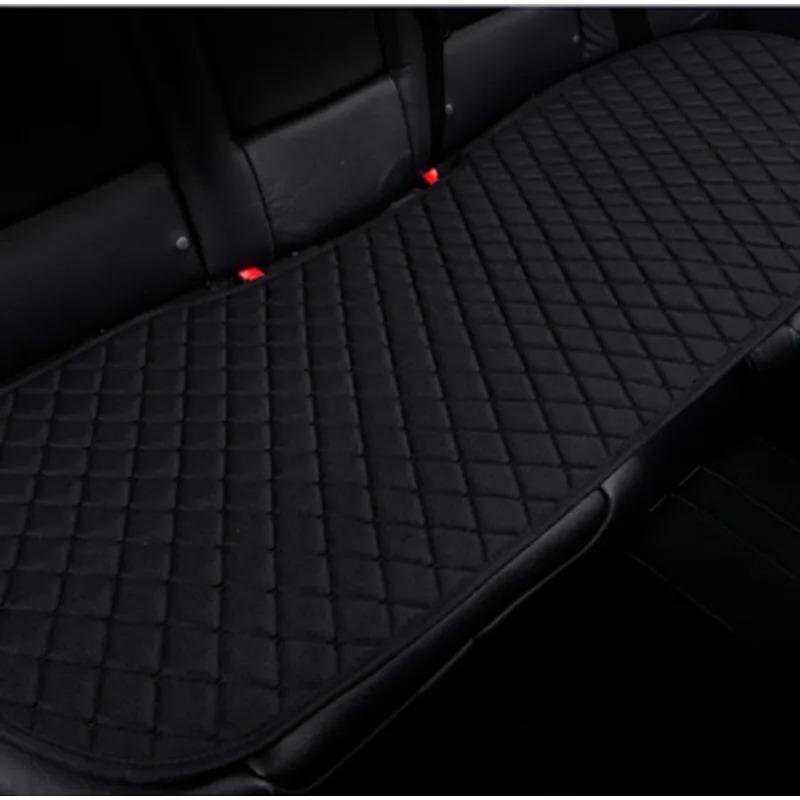 Linen Car Seat Cover Quality Flax Breathable Car Seat Cushion Anti Sratch Chair Protector Pad Universal for Sedan Suv