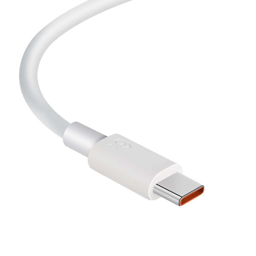 CE FCC Factory 2A USB to Type-C 6A Logo Charging Data Cable Wires Cords Charger USB-C Cable for Huawei Mate60 P70 Honor