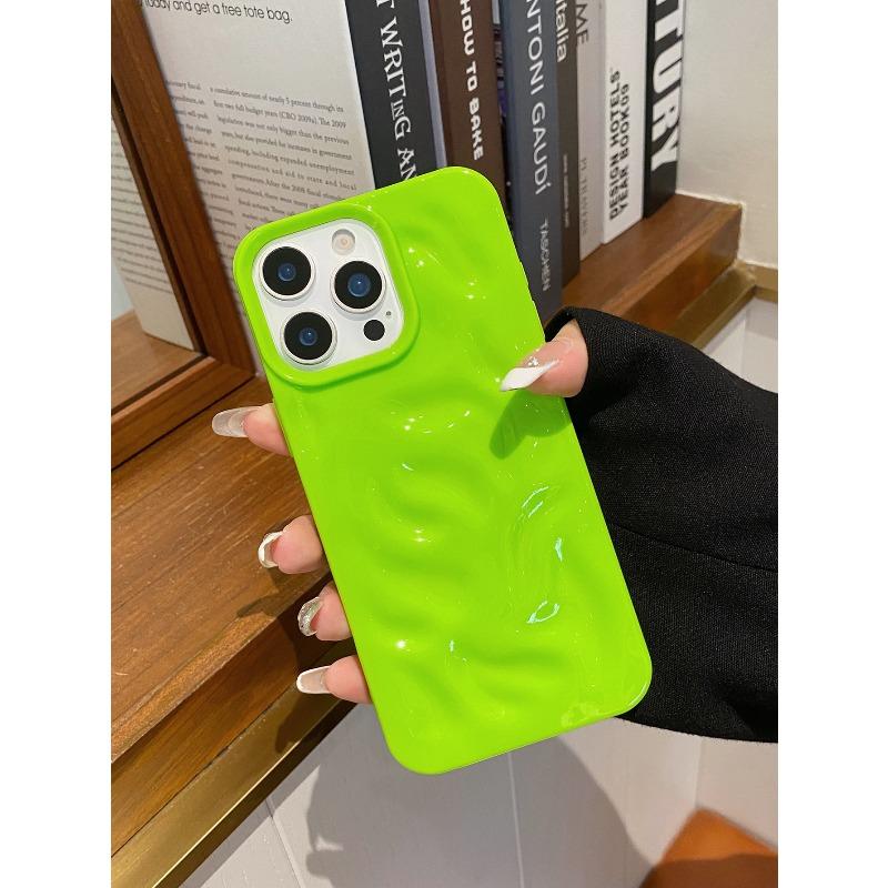 Explosive Jelly Solid Color Meteorite Pattern Phone Case Protective Cover All Inclusive for Apple for IPhone 17 Promax/16