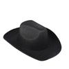 Glitter Pink Western Cowboy Hat Solid Color Cowgirl Hat Fashion Bowler Hat  Show