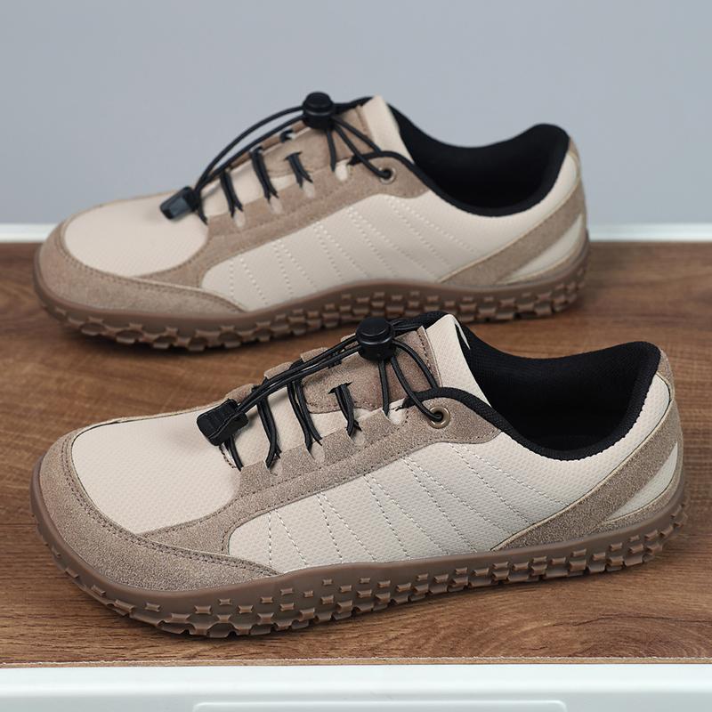 Fashion Unisex Wider Shoes Breathable Mesh Men Barefoot Wide-toed Shoes New Flats Soft Zero Drop Sole Wider Toe Sneakes Big Size
