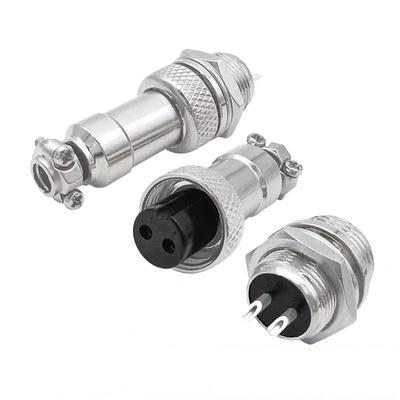 GX16 2/3/4/5/6/7/8/9/10 Pins Aviation Plug Aviator Socket Butt Joint Male&Female Docking Connectors