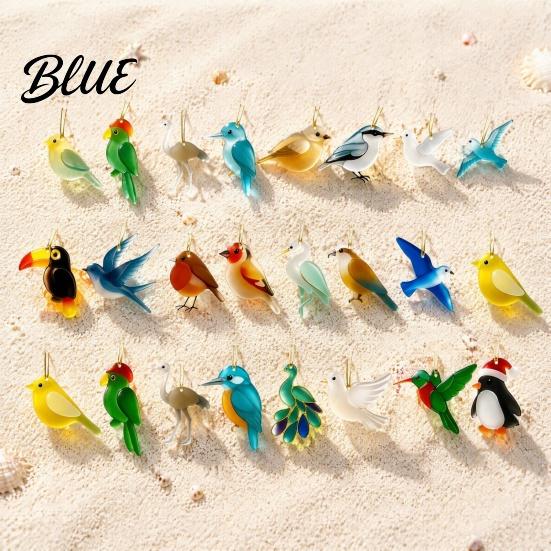 Educational Bird Collection for Science Enthusiasts Sea Glass Advent Calendars 2026 24 Days Christmas Countdown Calendar with Festive Box Surprises