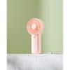 New handheld fan temu charging student strong wind turbine portable outdoor large air volume mini handheld small fan