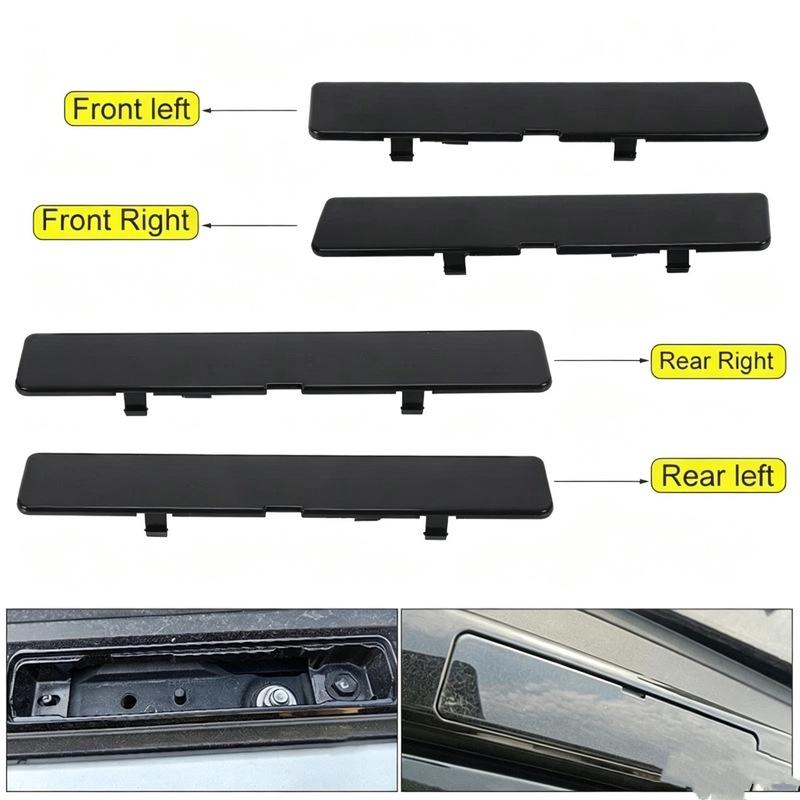 Car Roof Rack Rails Luggage Rack Protector Cover Fits for Toyota RAV4     2024 Auto Exterior Accessories