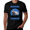 Honigdachs Ist Groß Dachs Marder Spruch T-Shirt Stilvoller Print Kurzarm T-Shirt