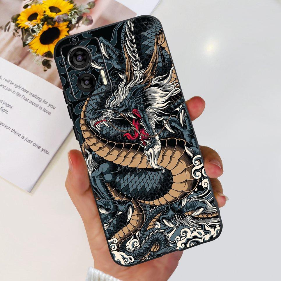 Per Motorola Edge 30 Neo / 30Lite / 30Pro 5G 4G Cover Posteriore Cartone Animato Stile Cool Animali Ragazza Morbido TPU Silicone Custodia per Telefono Paraurti