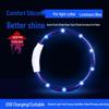Rechargeable LED Glowing Collar for Dogs and Cats - Nighttime Safety Necklace