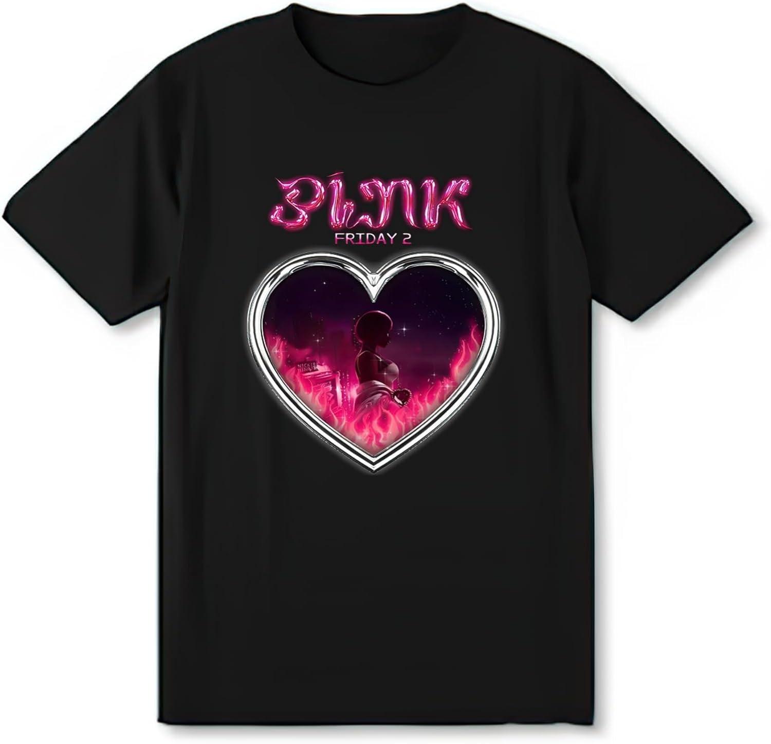 Мужская и женская футболка для музыкального тура, графическая модная футболка с коротким рукавом, черная S