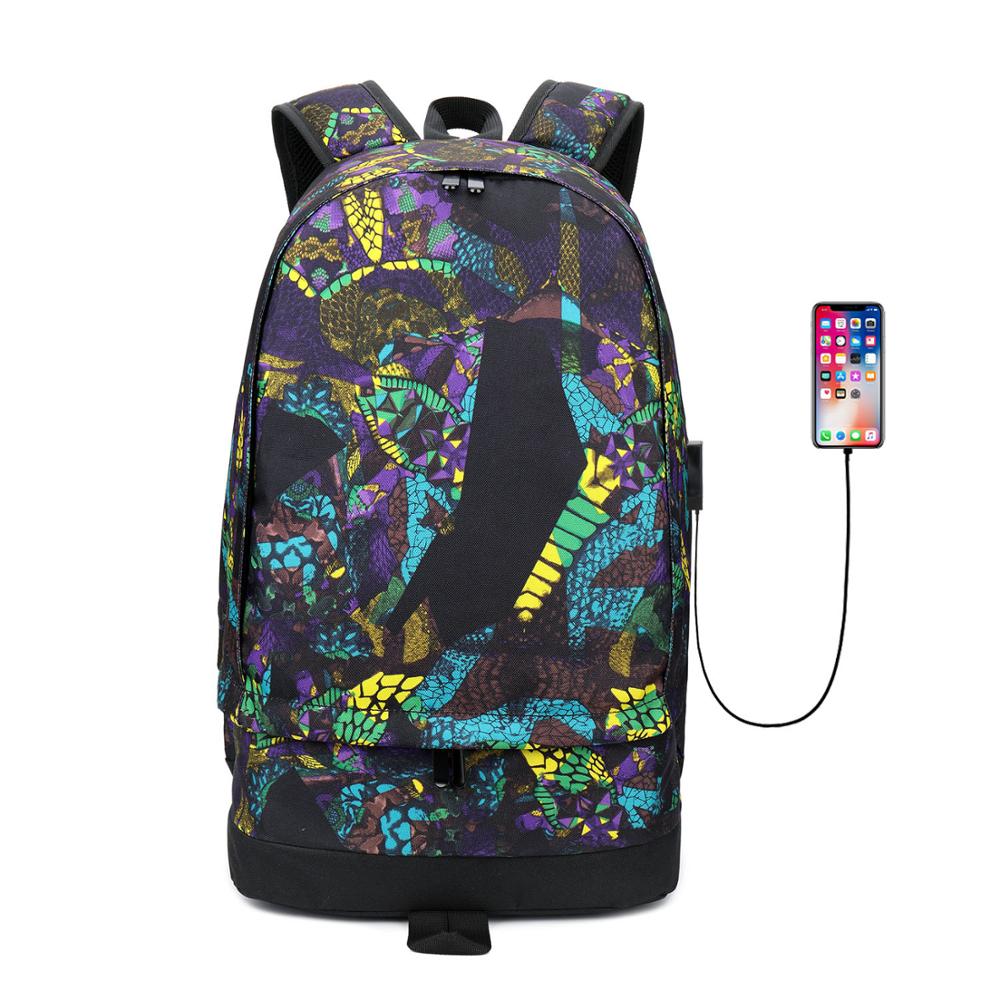 Men Backpack Basketball Bag 