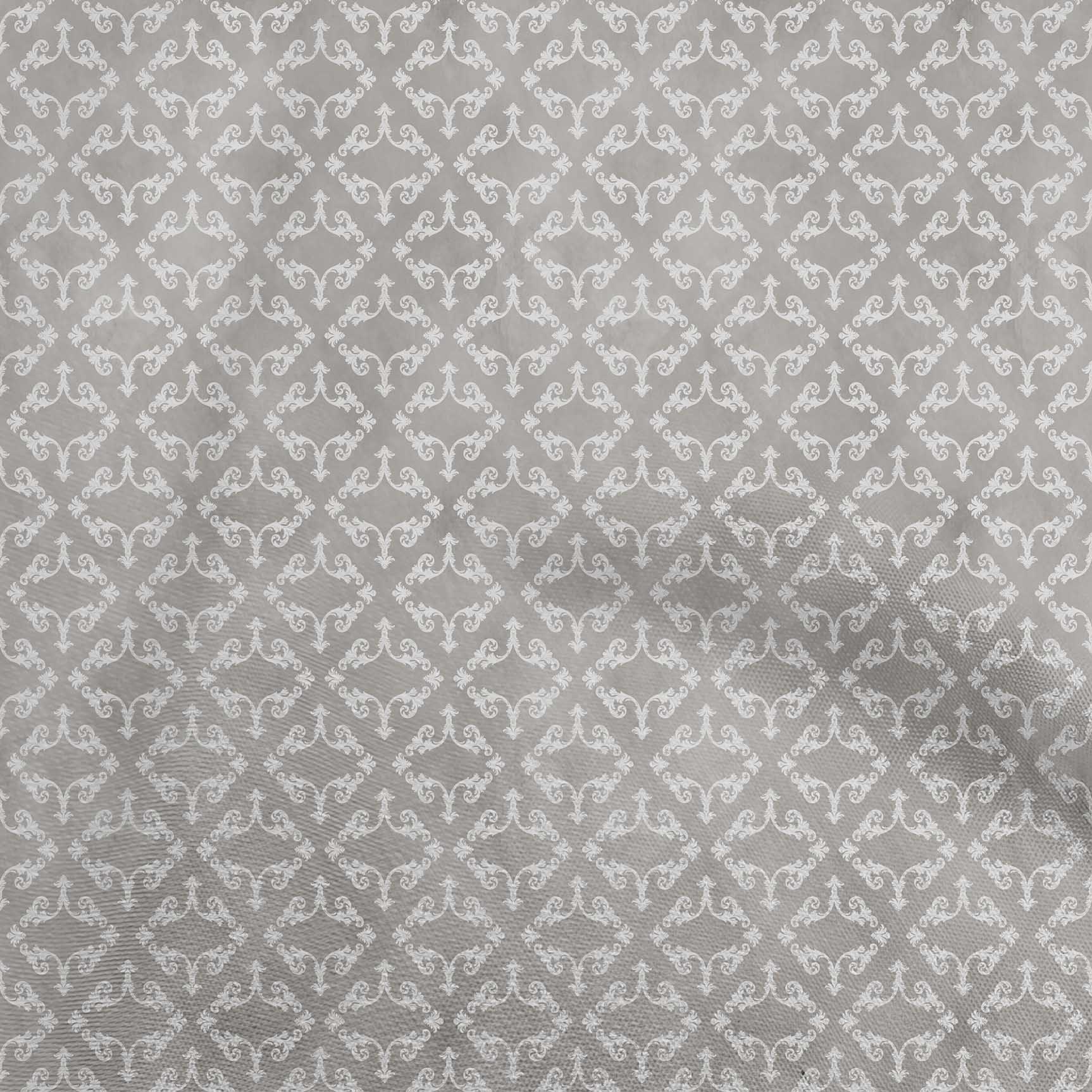 

oneOone Cotton Flex Dusty Blue Fabric Asian Baroque Craft Projects Decor Fabric Printed By The Yard 40 Inch 42 Inch Wide - Viscose Chiffon світло-сірий колір