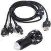 Dual USB Car Charger Bling Bling Handmade Rhinestones Crystal Car Decorations for Fast Charging Car Decors for iPhone/Samsung