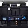 Car Accessories Seat Back Storage Hanging Bag Cargo Net Pocket Organizer Black