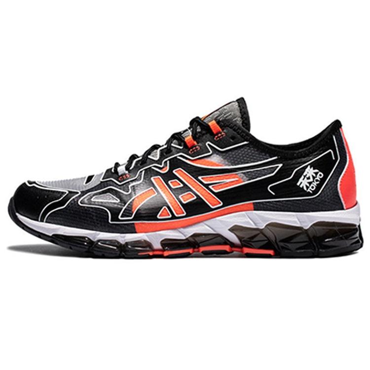 ASICS Gel Quantum 360 6 Black Sunrise Red Men s 1021A492-001 EU 40.5