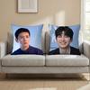J-Ji C-Chang Wook Cushion Cover Multi-Scene Pillow Cover for Home & Car - Reversible, Soft & Durable for Daily Use