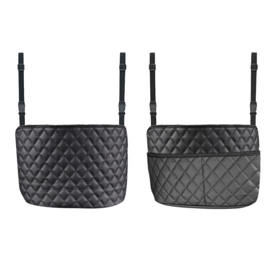 Car Seat Organizer Universal Hanging Storage Bag for Documents Water Bottles Toys Multi--Pocket Travel Tidy Pouch Pocket Fits Most Vehicles