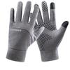 Men's Full-Finger Winter Cycling Gloves: Windproof, Waterproof, Non-Slip, Touchscreen-Compatible, Fleece-Lined for Cold Weather.